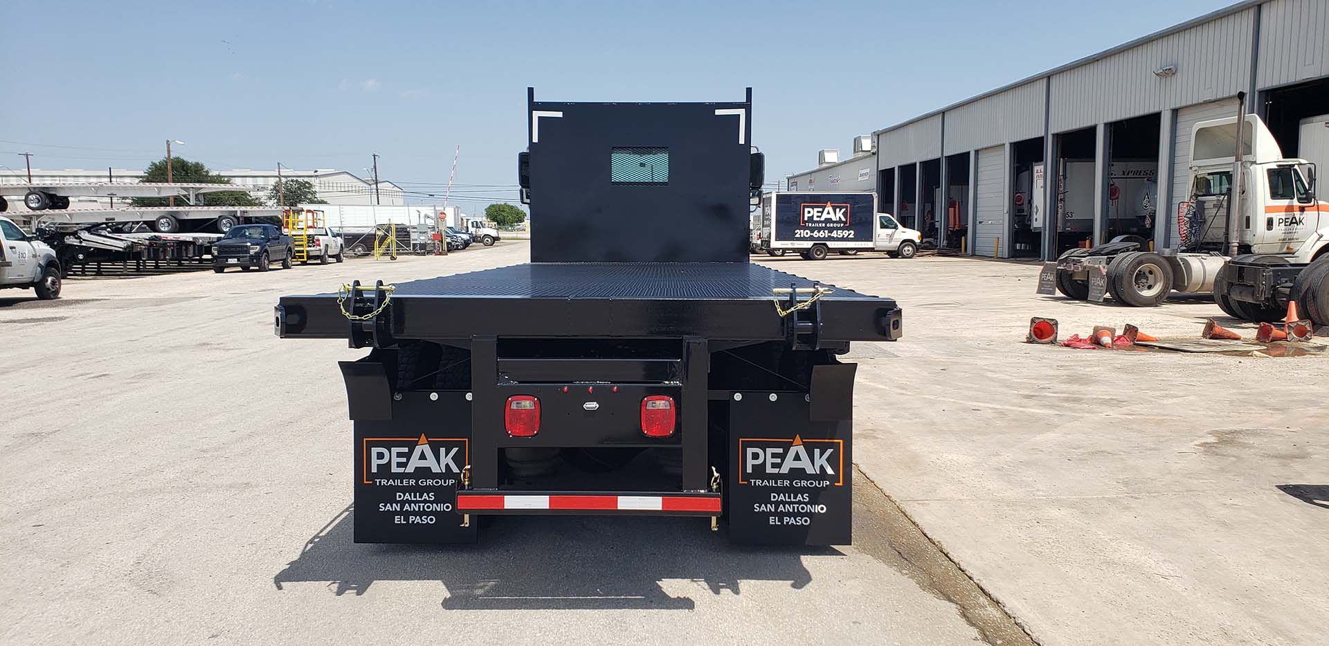 Flatbed w/Forklift #2